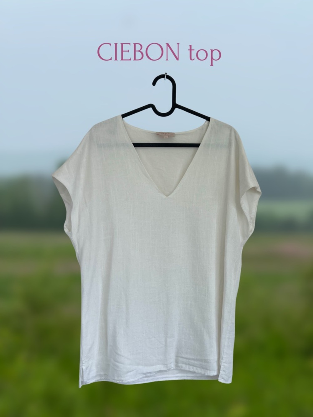 Ciebon Linen Top/tunic